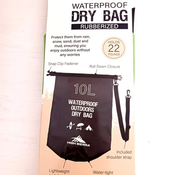 High Sierra Waterproof Dry Bag Capacity 2.6 Gallon / 10 Liters - New - Picture 5 of 9